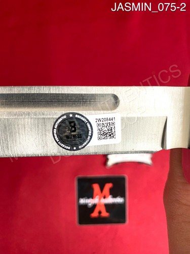 Cuchillo Buck 120 real firmado Jasmin Savoy Brown Scream Ghostface Mindy Beckett - Imagen 2 de 4
