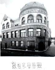 PT Barnum Circus Museum Bridgeport Connecticut CT Real Photo Postcard RPPC 