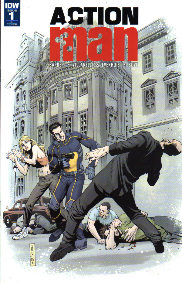ACTION MAN (2016) #1 Andrew Currie VARIANT Cover 1:10