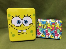 SpongeBob Buckle Down Wallet In Original Metal Case Bifold