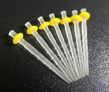 100Pcs Dental Quartz Fiber Post 1.2mm Teeth Defect Restoration Resin Screw Posts
