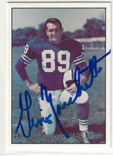 GINO MARCHETTI SIGNED 1981 TCMA CARD AUTOGRAPH BALTIMORE COLTS