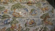 Cotton Fabric Juvenile WINNIE THE POOH, Disney 1 Yd/44"