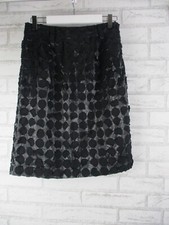 Alannah Hill womens straight pencil skirt black circle 10, love me to death