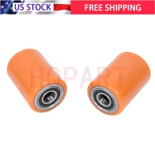 2x Load Wheel kit Fits For Raymond Model 8210 Electric Pallet Jack Lift Truck