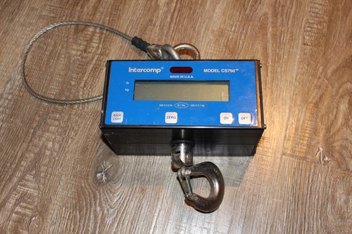 Intercomp Engine Weigher Scale Model CS750 100654 