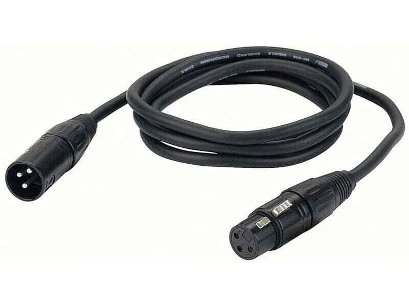 DAP AUDIO Cavo Microfono XLR Nero 3m