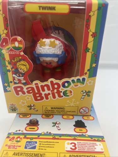 Complete Set Of 6 Winter Christmas Rainbow Brite Figurines The Loyal Subjects - Picture 8 of 8