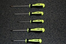 Felo 5 Piece Screwdriver Set  Phillips PH1 PH2 + 3 X Slotted - Made in Germany
