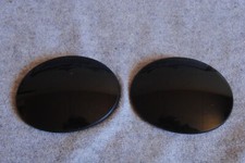 ray ban sunglass lenses glass pair grey nos