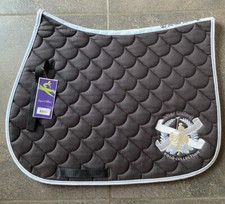 EQUI THEME DARK GREY & PALE BLUE FULL GENERAL PURPOSE SADDLECLOTH BRAND NEW 