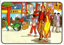 BARBIE, 2 STICKERS, 10 11,FROM PANINI BARBIE ALBUM 1983, IN MINT CONDITION