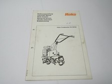 Bedienungsanleitung Hako-Combinette 110 (3618) Original Hako Hausdruckerei