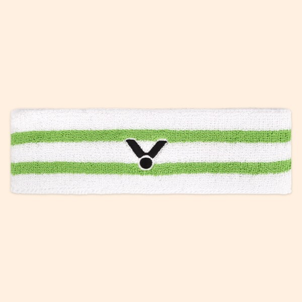 Повязка на голову для бадминтона Victor K-305 Спортивная теннисная ракетка-ободок для волос Зеленый NWT