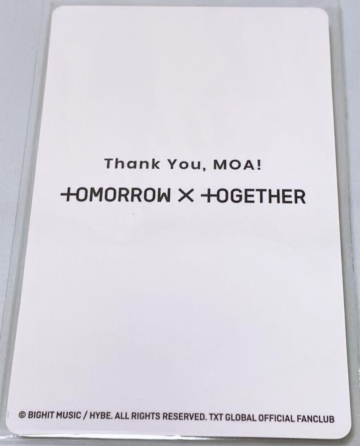 TXT FC限定 1000人限定 テヒョン TXT TAEHYUN Japan Fan club FC 2022 Limited Benefit Photocard Photo