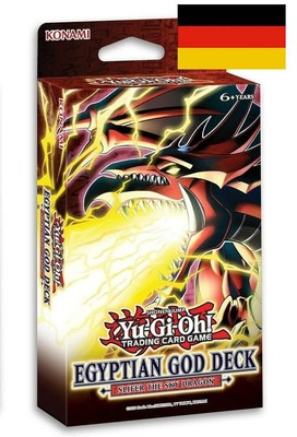 Yu-Gi-Oh! Structure Deck Ägyptischer Gott Slifer DEUTSCH Karten NEU & OVP!