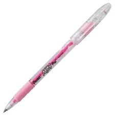 Pentel Milky Pop Pastel Gel Pen 0.8mm Med Lines Pink Ink School Office Art Home