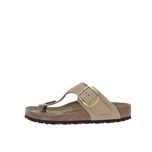 Birkenstock Infradito Pelle Donna Sabbia 1023966 - Foto 5 di 5