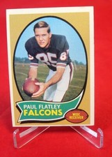 Paul Flatley TOPPS NFL Football Card 1970 #66 EX