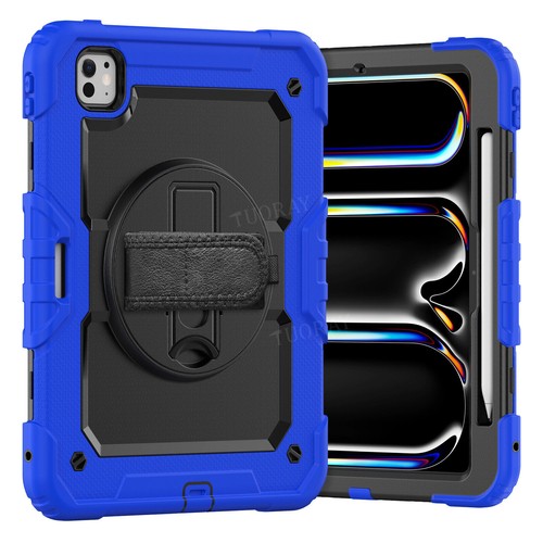 Für iPad 5/6/7/8/9/10 Gen Air 4 5 6 Pro 11 13 Hybrid Outdoor Tasche Gurt Hülle - Bild 109 von 225