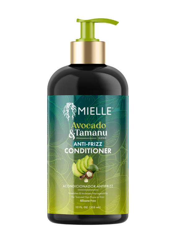Кондиционер против вьющихся волос Mielle Organics с авокадо и Таману, 12 унций