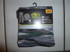 ATHLETIC WORKS BOYS CAMO PJ'S 10/12 NEW