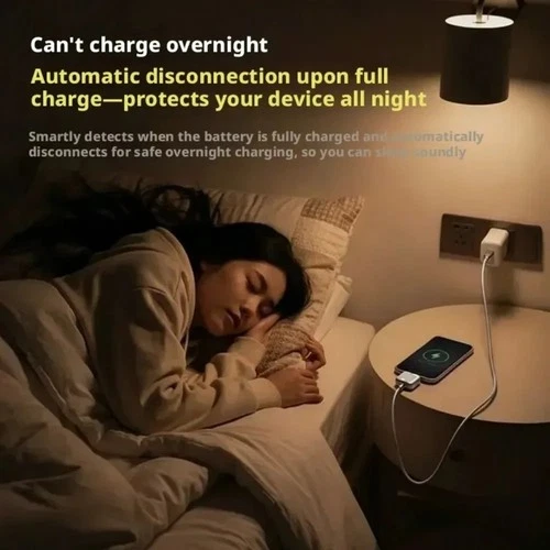 Type-C 140W Auto Disconnect Charger Adapter, Fast Charging Separator Auto Cut UK - Picture 6 of 8