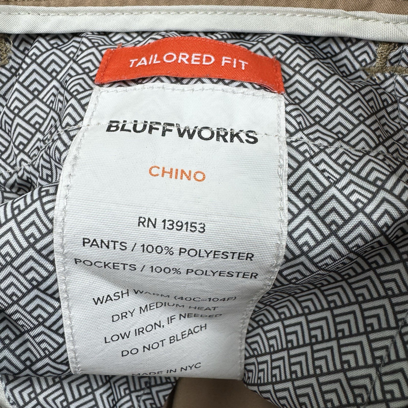Bluffworks Tan Polyester Performance Workwear Chi… - image 4