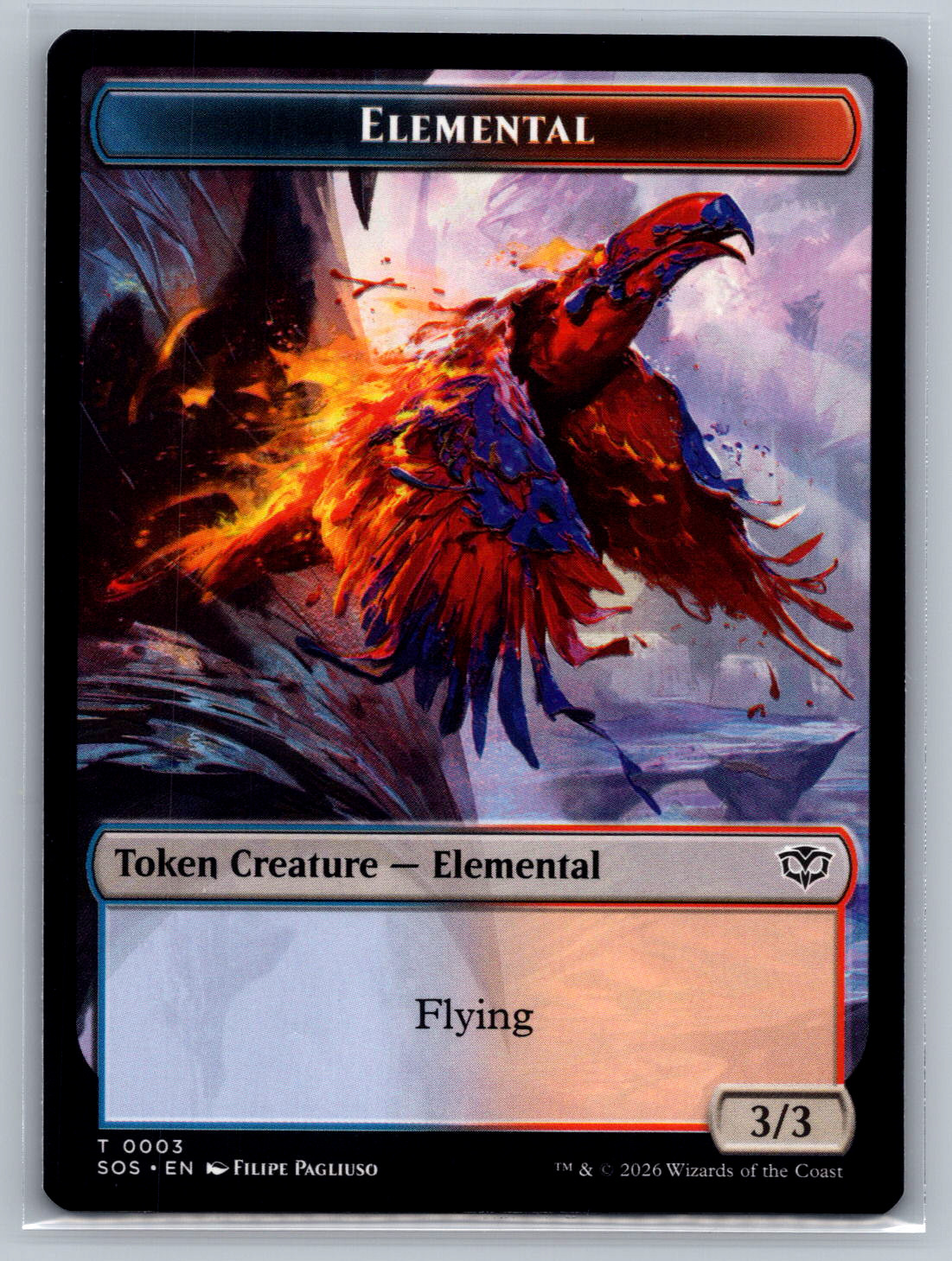 Elemental T 0002 // Treasure T 0012 Secrets of Strixhaven Regular