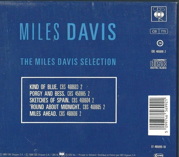 The Miles Davis Selection (5 CDs - Originalalbums Columbia) - Bild 2 von 3