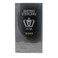 Dana British Sterling Him Reserve Eau De Toilette Spray For Men 3.8oz / 112mL