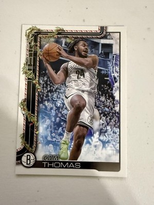 2025-26 Topps Holiday #H10 Cam Thomas (232)