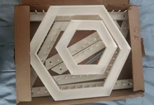 Vintage Love & Money Crafts Hexagon Loom Set Tying Shuttle Instructions