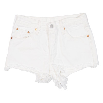 Damen Jeansshorts weiß Relaxed XXS W24