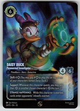 Daisy Duck - Paranormal Investigator Store Championship Foil Lorcana Promo 24 NM