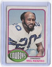 1976 Topps #368 Mel Renfro