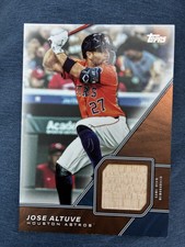 Jose Altuve 2026 Series 1 major League Material Bat Relic Card.  #MLM-JA