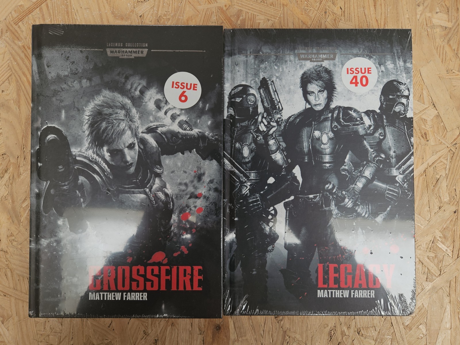 Warhammer 40k Crossfire & Legacy Legends Collection Hardcover Hachette