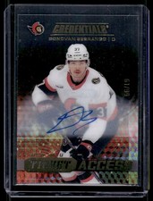 2025-26 Upper Deck Credentials Debut Ticket Access Donovan Sebrango Rookie Auto
