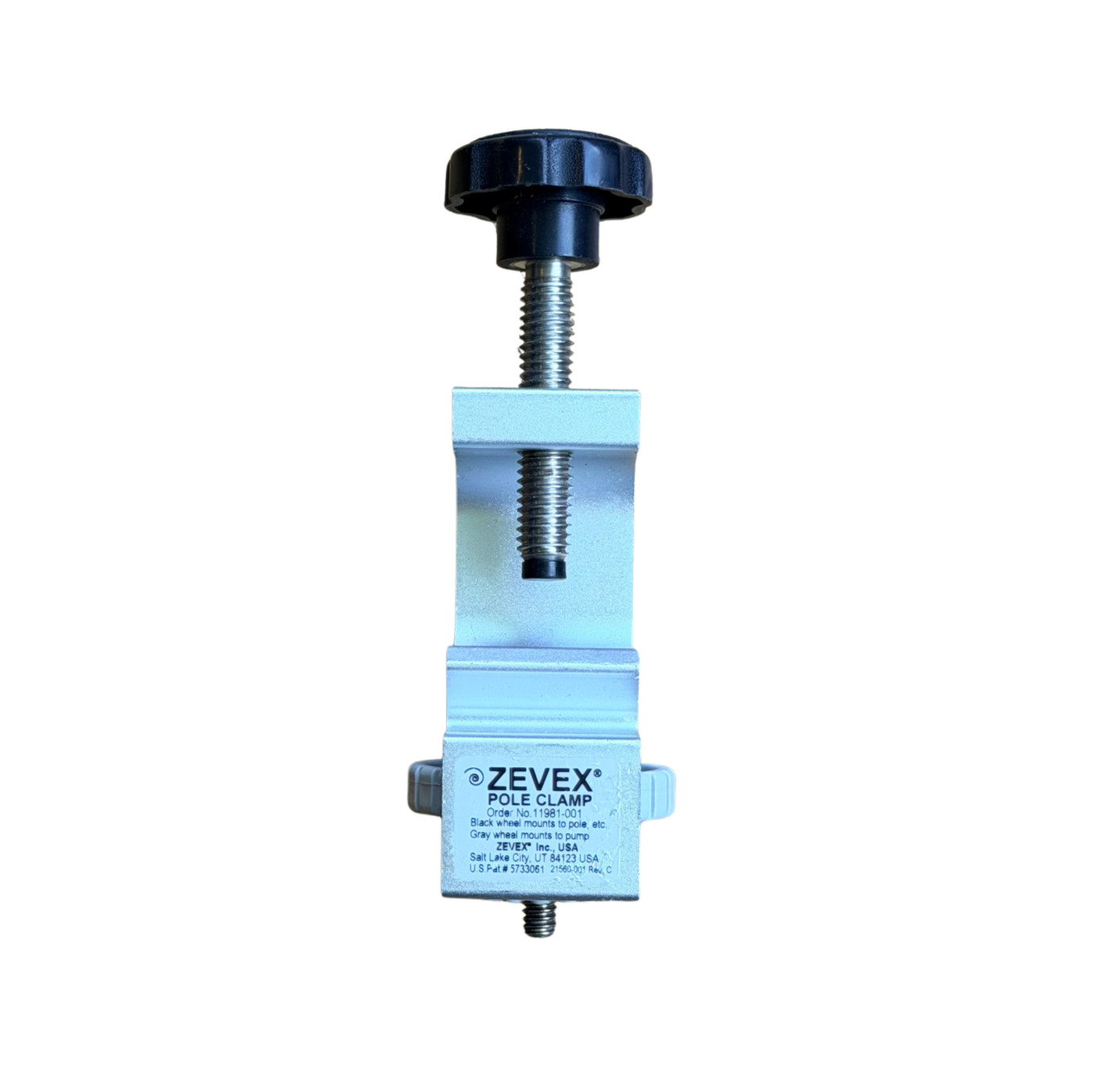 Zevex Feeding Pump Pole Clamp Very Good Condition