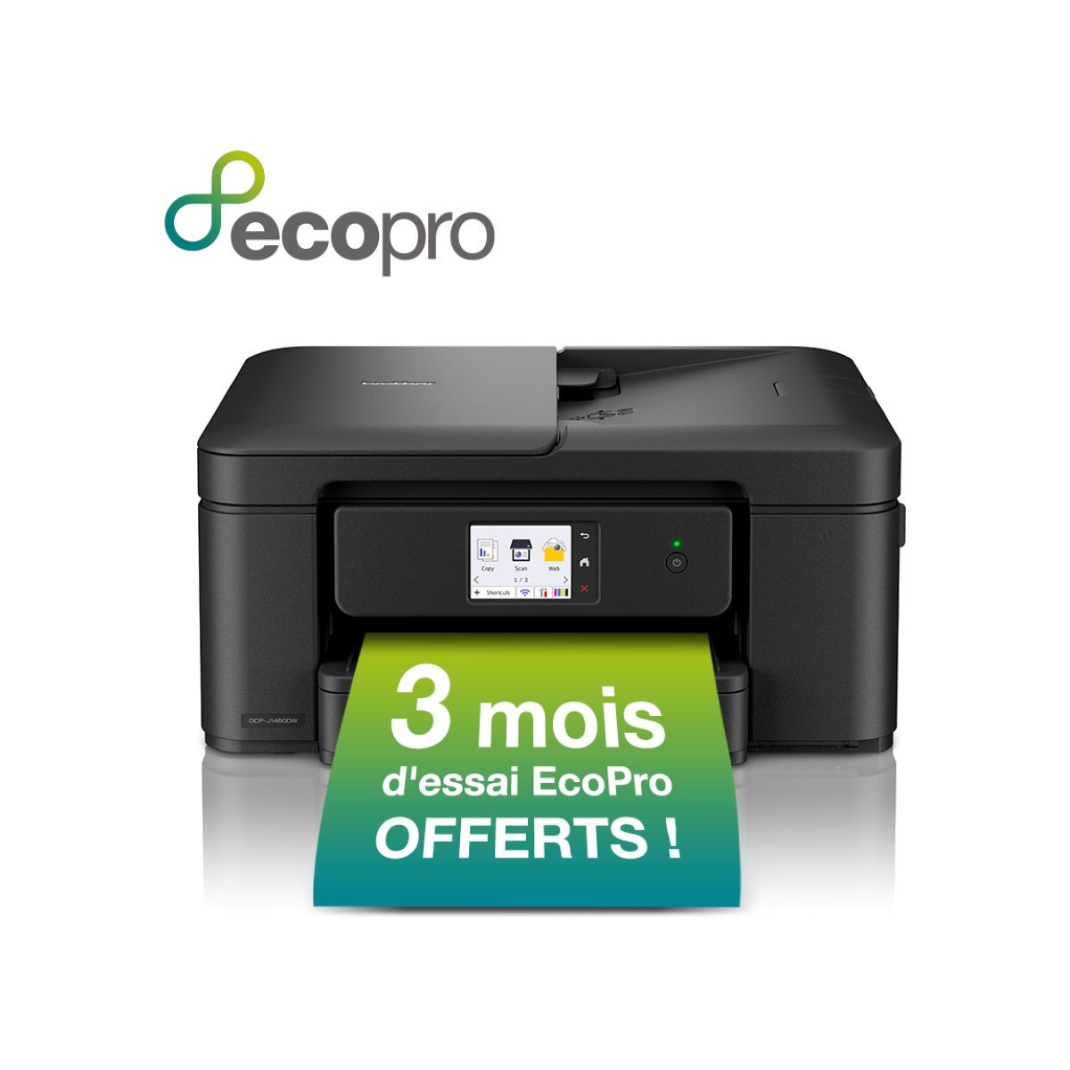 Brother DCP-J1460DW imprimante jet d'encre anti-gaspillage avec cartouches séparées