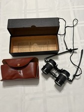 Sport-Ocular Vintage Binocular Glasses 3X25 USA MADE OG Pouch Box