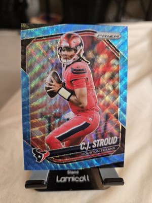 2025 Prizm FOTL CJ Stroud Blue Wave /230 Panini Houston Texans NFL Football!