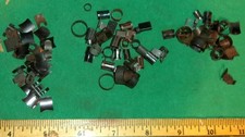 Big Lot Various Vintage Steel Radio Knob Springs (General Cement, Walsco, etc)