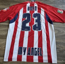 Reebok Chivas Guadalajara 04/05 Libertadores Bofo Bautista Futbol Jersey Large