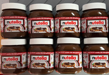 8 volle Ferrero Nutella Gläser  a 450 gramm  entspr. 3600 gramm ungeöffnet 10/26