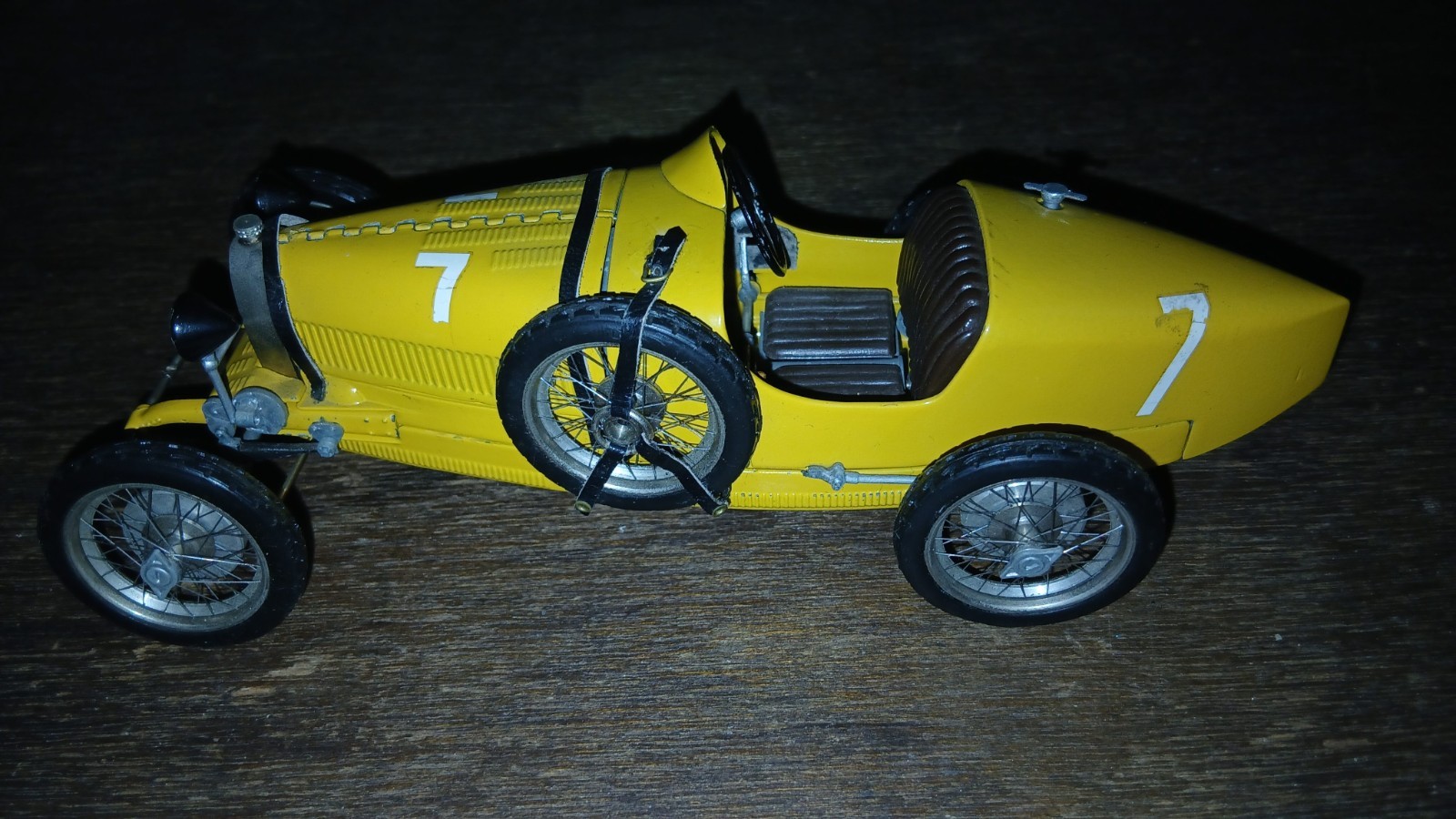 REVIVAL BUGATTI TIPO 35A 1/20 1/18 MADE IN ITALY FULL METAL USATA