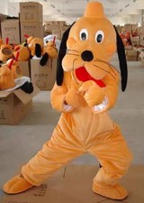 Dog Mascot Costume Adult Cartoon Character Outfit Attractive Suit Plan