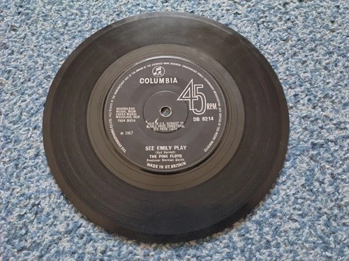 PINK FLOYD SEE EMILY PLAY/ SCARECROW SYD BARRETT DB 8214 TESTED ACC PSYCH 45 7"