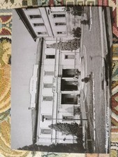 Cartolina Antica Municipio Di Cassolnovo Bianca E Nera